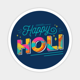 Happy Holi // Colorful Holi Festival Magnet